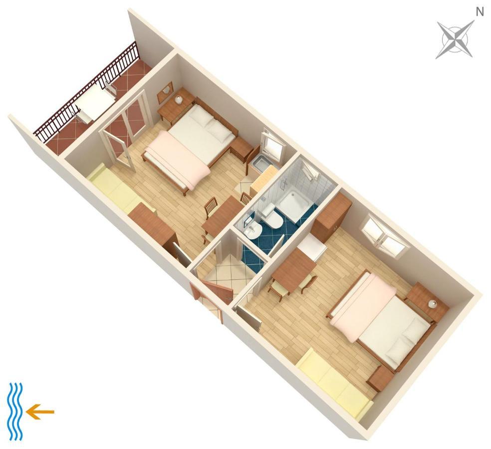 Apartment Tucepi 2676B Экстерьер фото